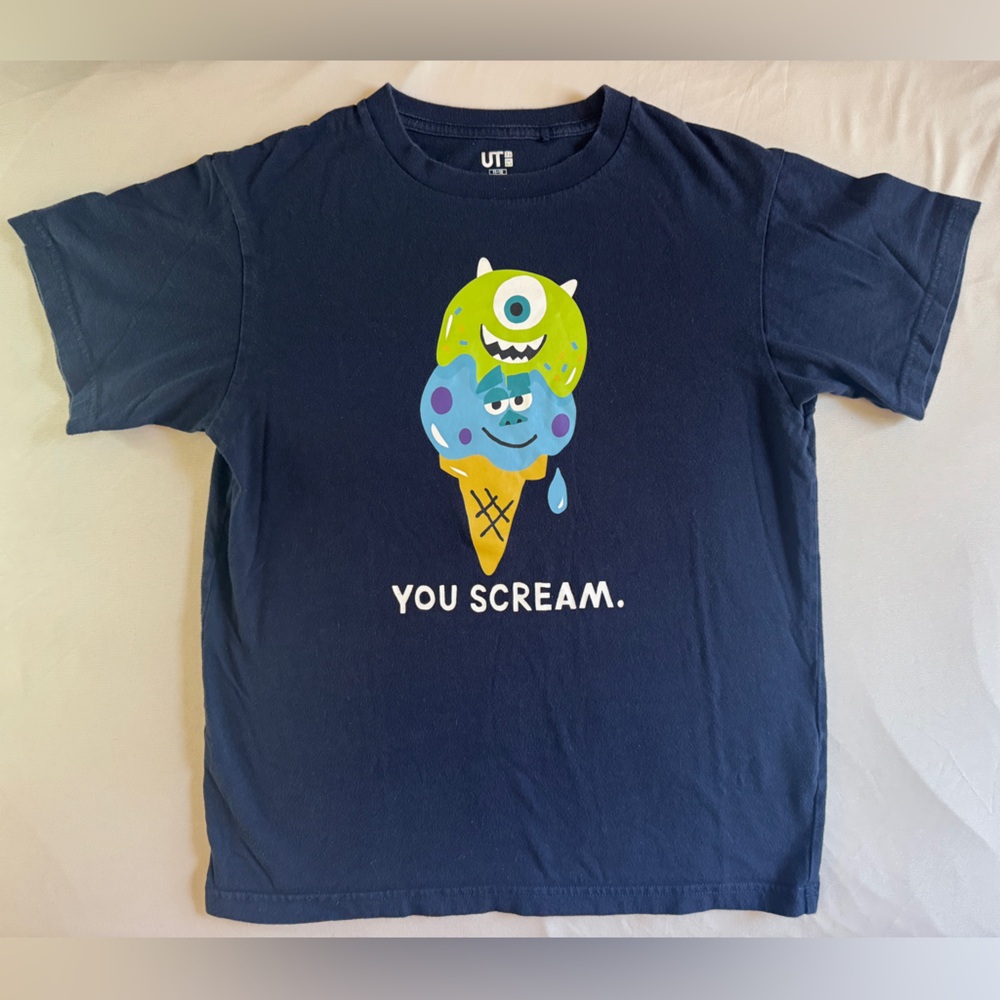 Uniqlo x Disney Pixar - Monster’s Inc Ice Cream T-Shirt